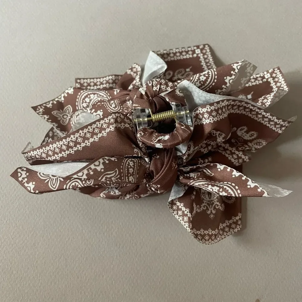 Free People brown bandana